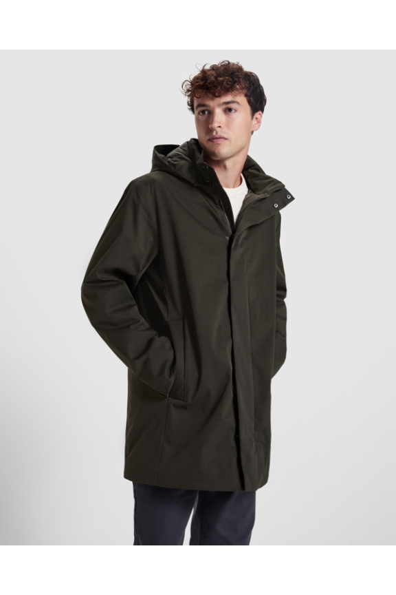 Geacă Parka Matlasată 3/4 DOME - Unisex & Rezistentă