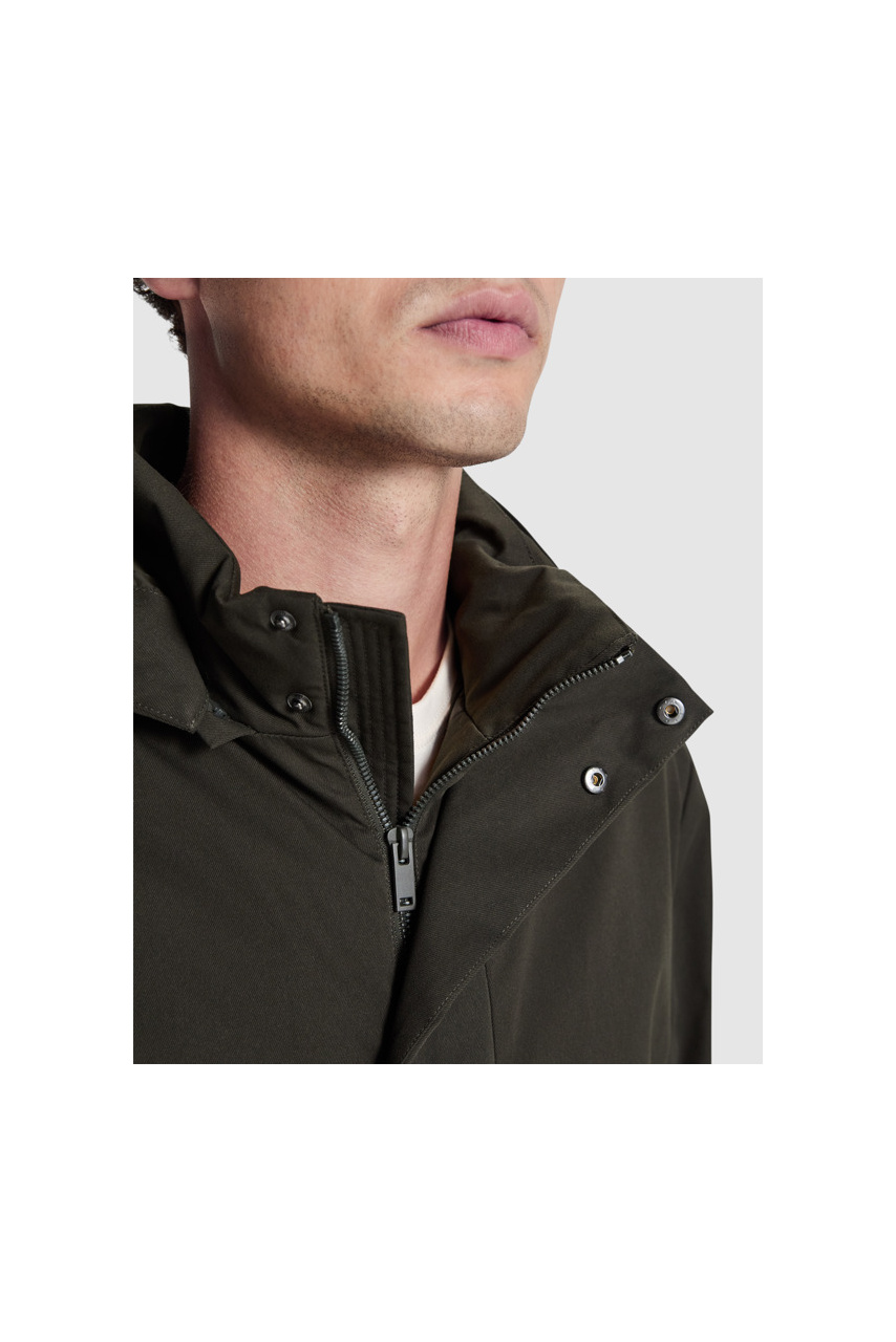DOME Unisex Quilted Parka Jacket - Windproof & Stylish
