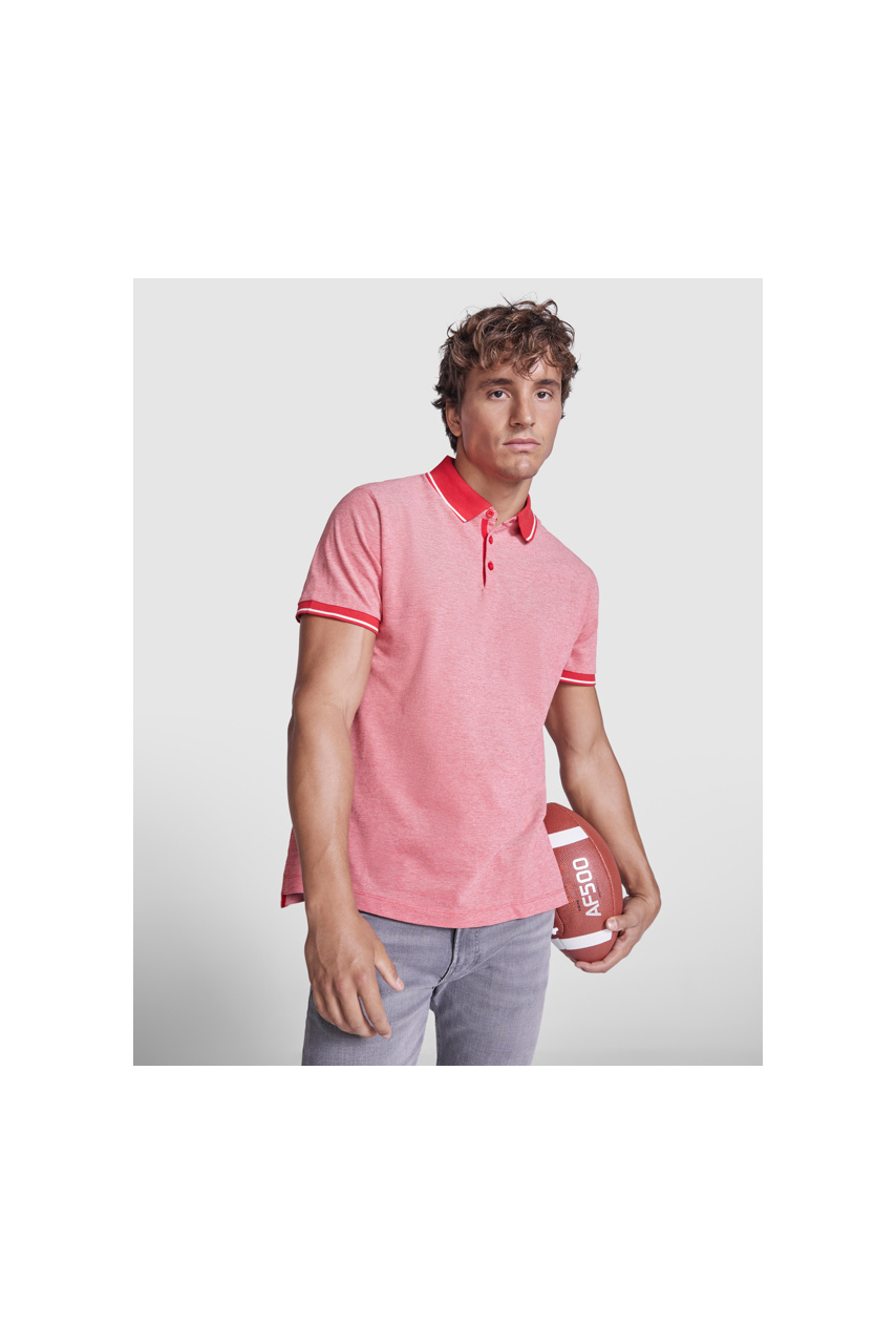 Tricou Polo Heather BOWIE pentru Bărbați - Bumbac 100%
