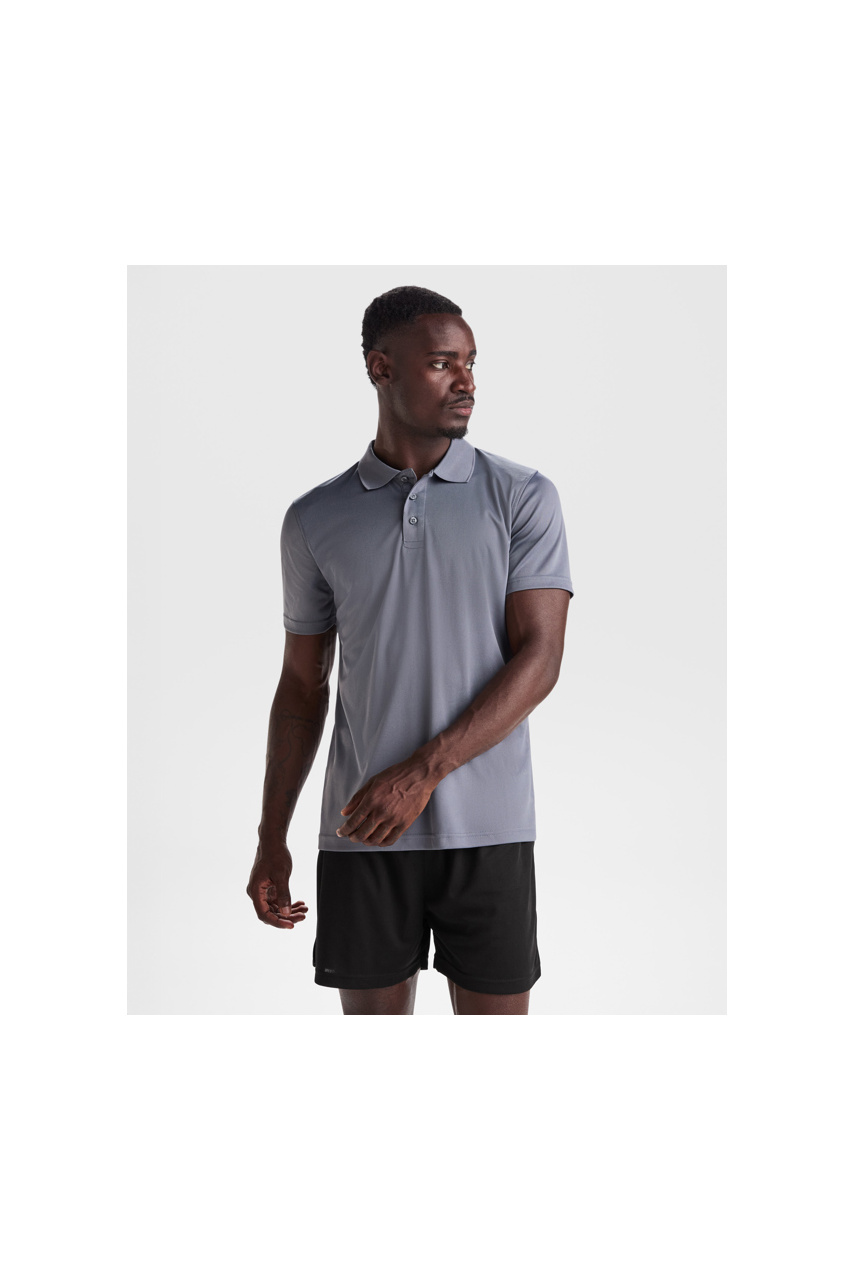 MONZHA Breathable Technical Polo Shirt