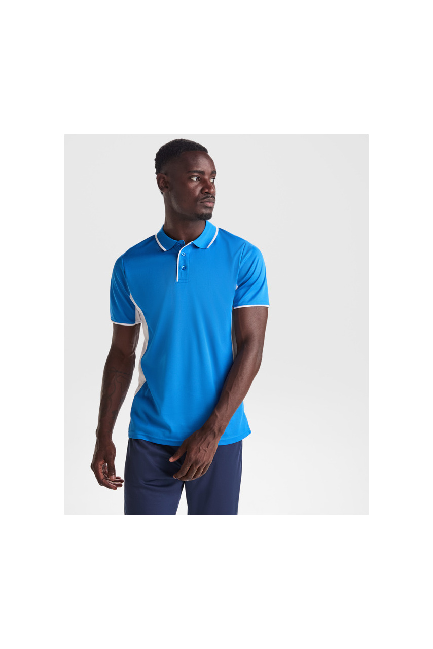 Montmelo Breathable Two-Tone Polo Shirt