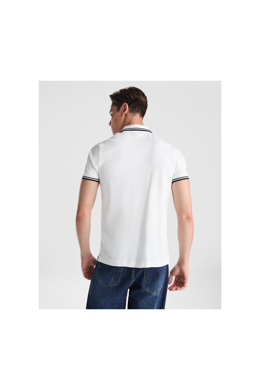 Montreal Contrast Collar Polo Shirt - 100% Combed Cotton