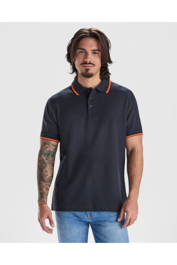Tricou Polo NATION cu Tratament Anti-Scămoșare