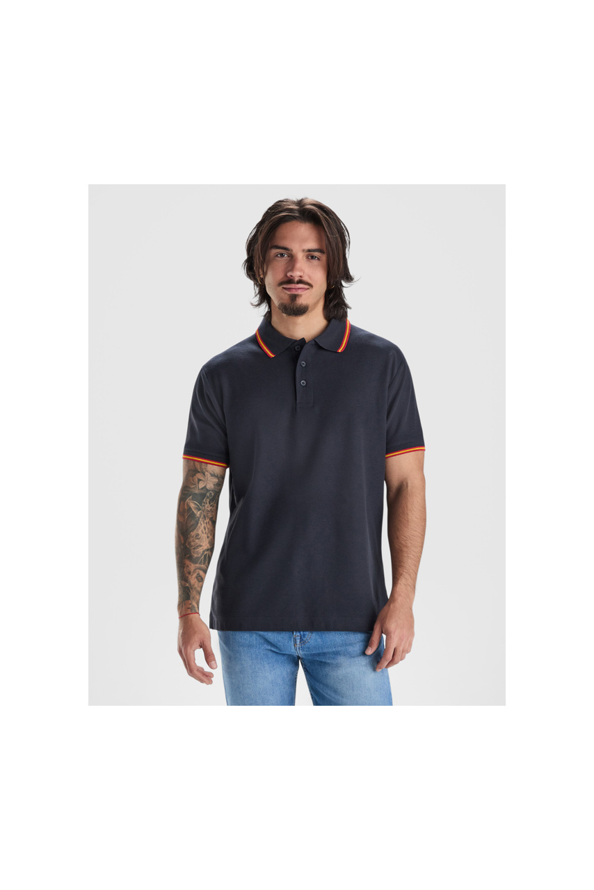 NATION Short Sleeved Polo Shirt with Anti-Pilling