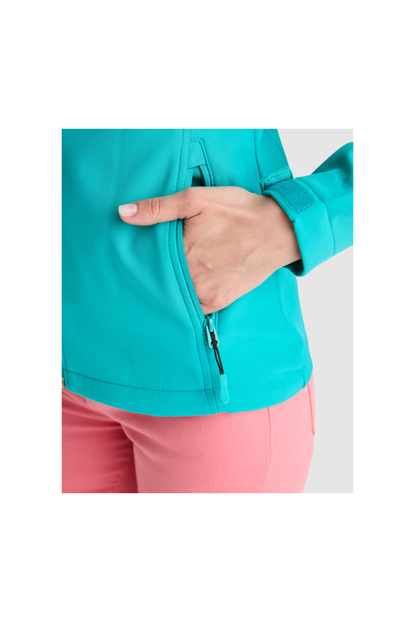 Jachetă Softshell Nebraska pentru Femei - Rezistentă la Vânt și Apă
