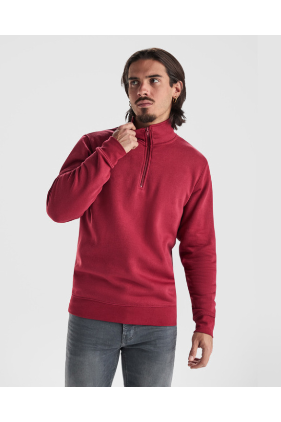 ANETO Unisex Half Zip Sweatshirt - Cozy & Stylish