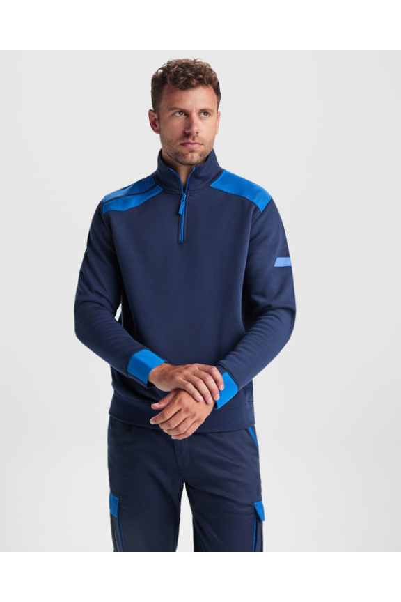 MAVERICK Half-Zip Workwear Sweatshirt