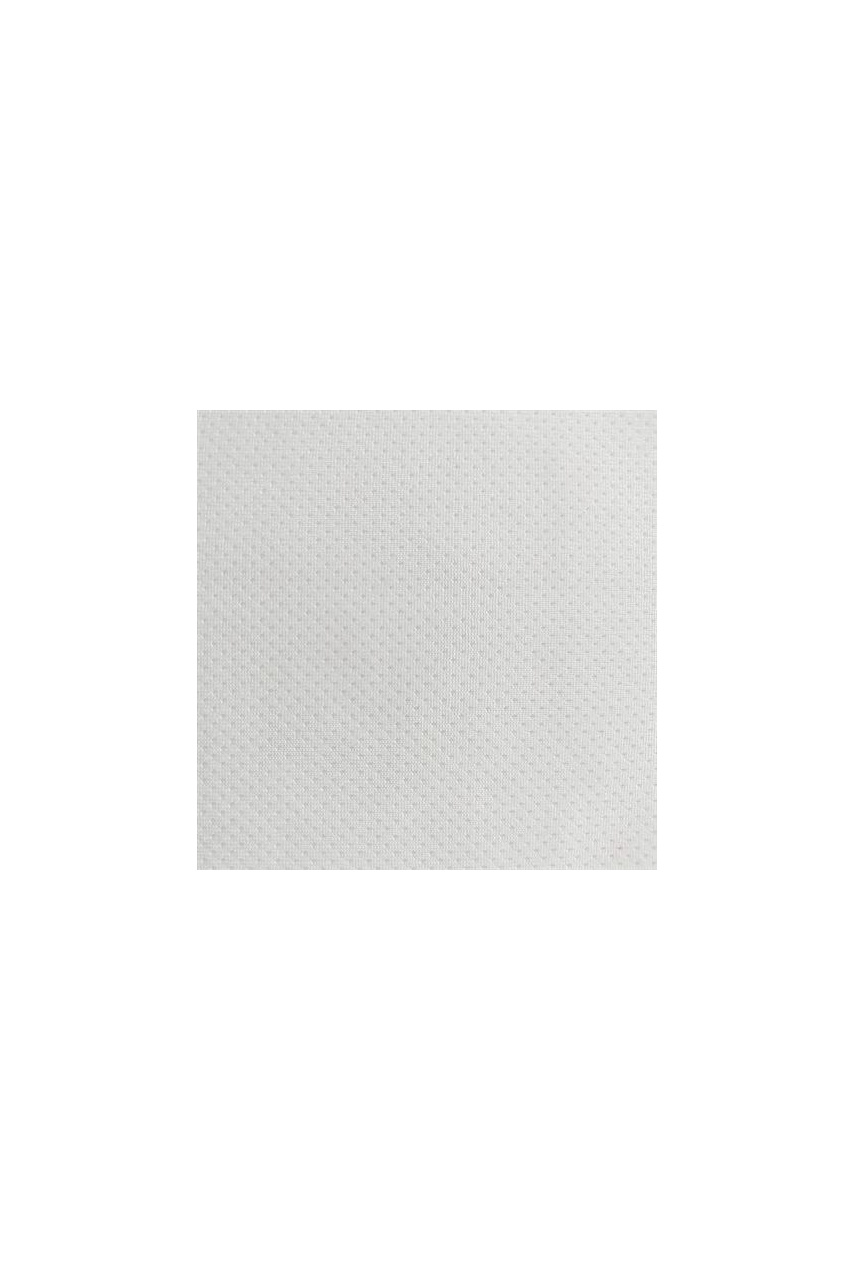 White Interlock Pointelle Polyester Fabric 140 GSM