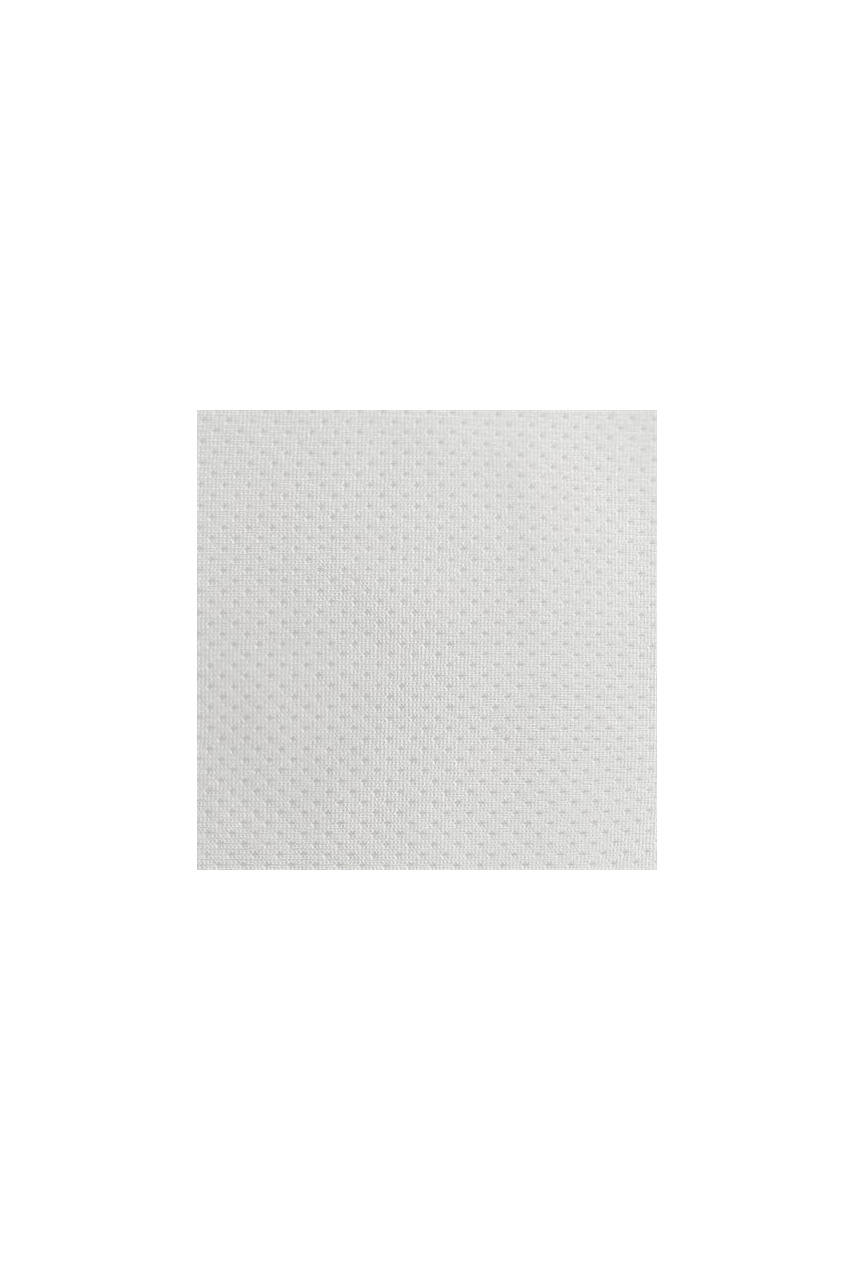 White Interlock Pointelle Polyester Fabric 140 GSM