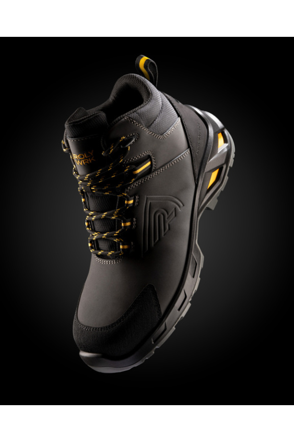 LUA Leather & Microfibre Work Boots - CE Certified Safety