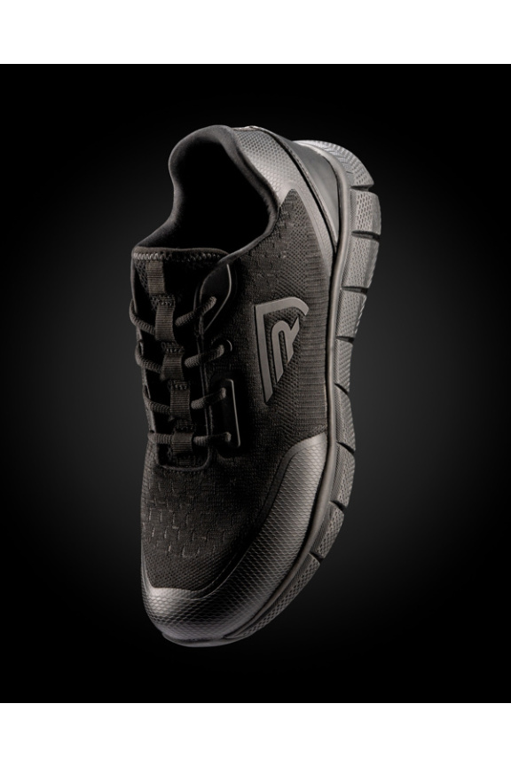 BASALT Black Knit Work Shoe - Durable & Comfortable