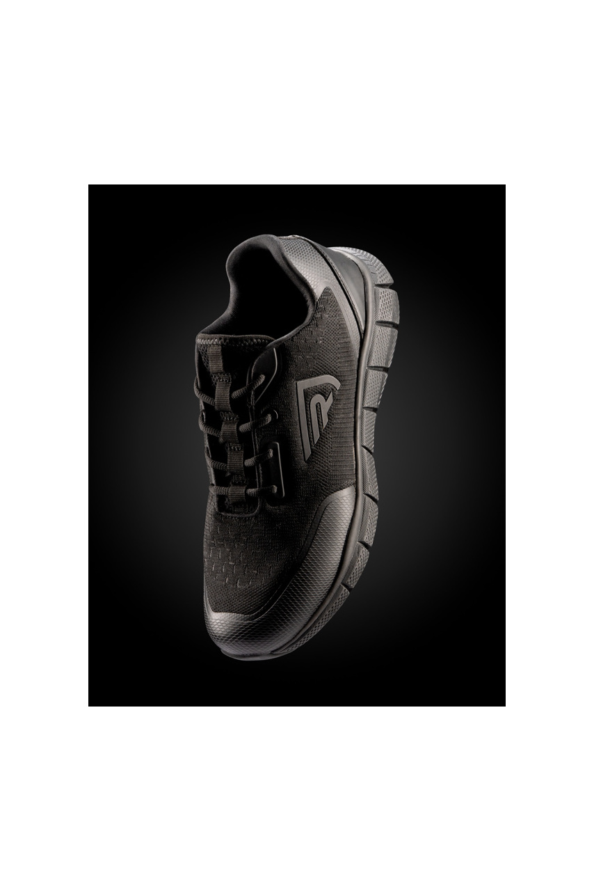 BASALT Black Knit Work Shoe - Durable & Comfortable