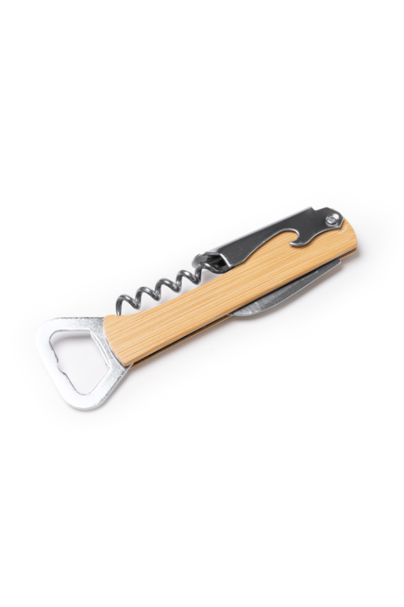 SAIPAN Bamboo and Stainless Steel Corkscrew