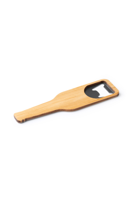 Bamboo Bottle-Shaped Opener with Magnet