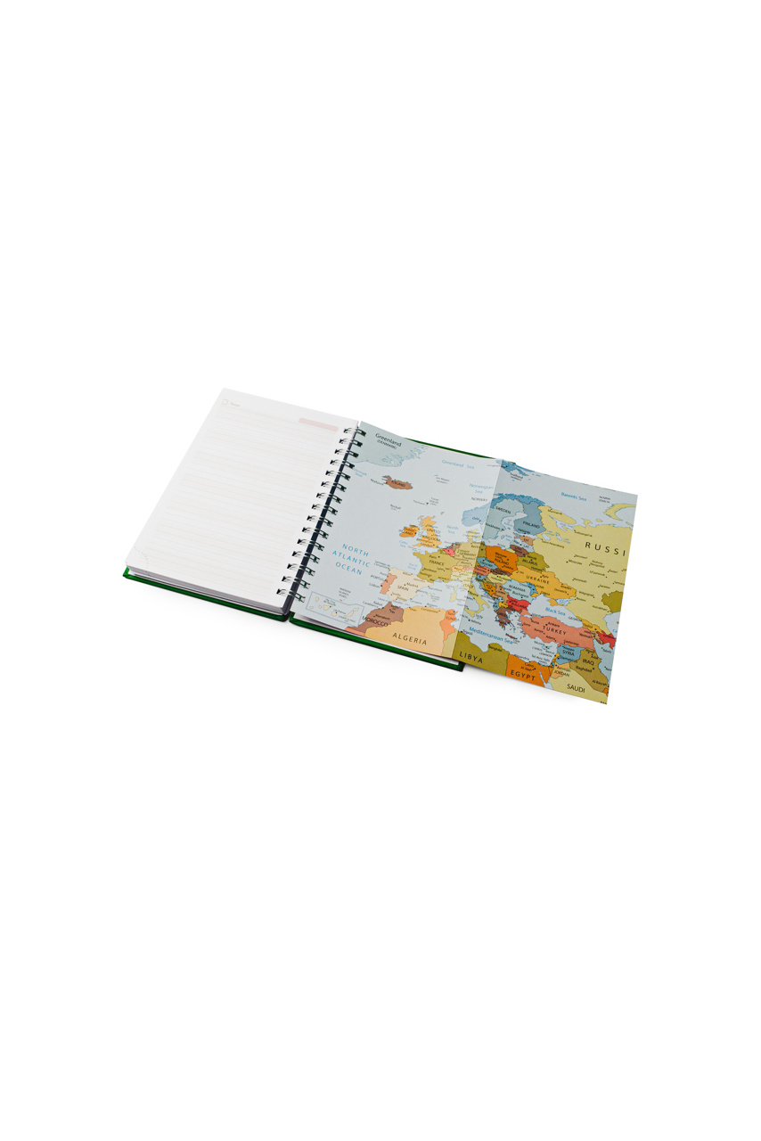 HERA 2027 A5 Spiral Ring Diary with PU Cover