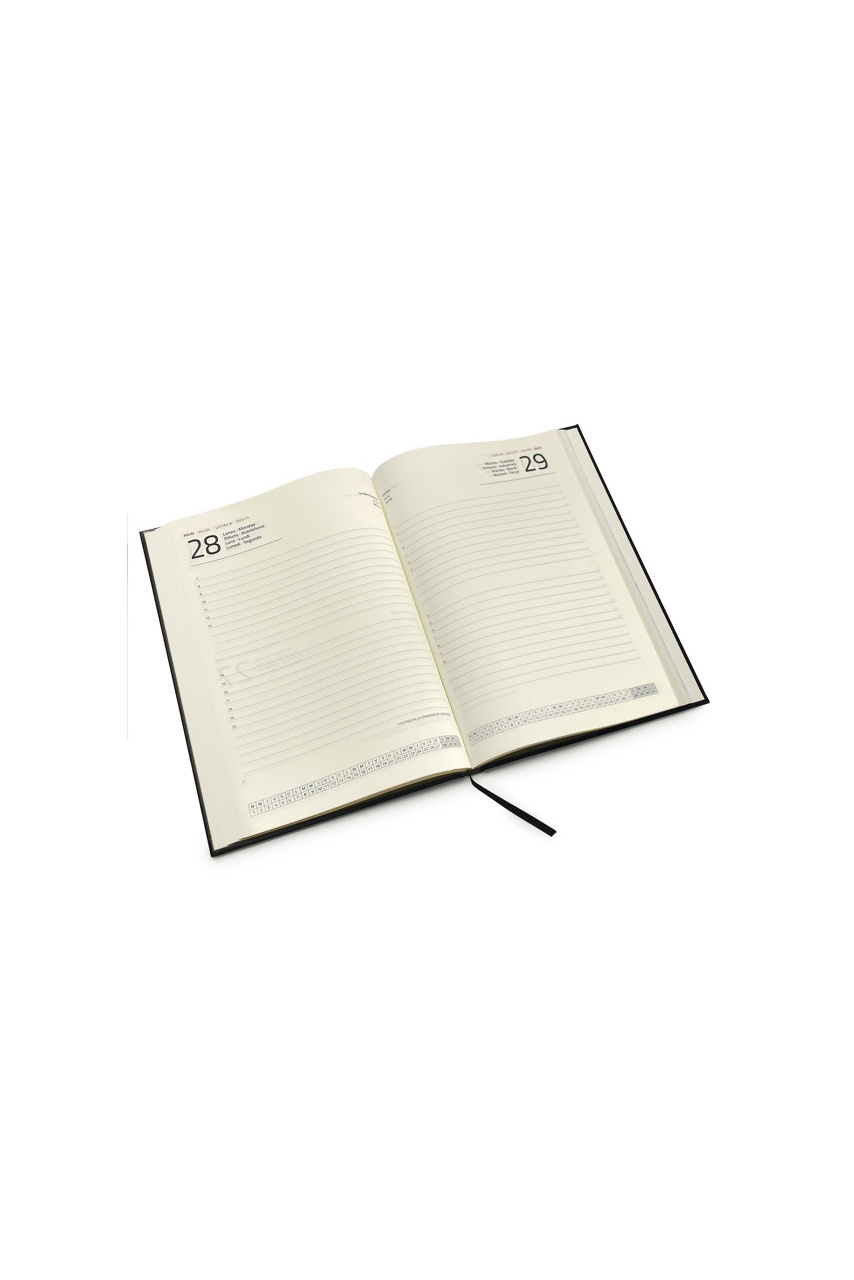 Agenda SELKIS cu copertă din piele PU Murano