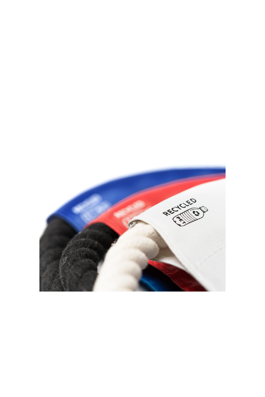 Eco-Friendly Pet Frisbee with RPET and Cotton