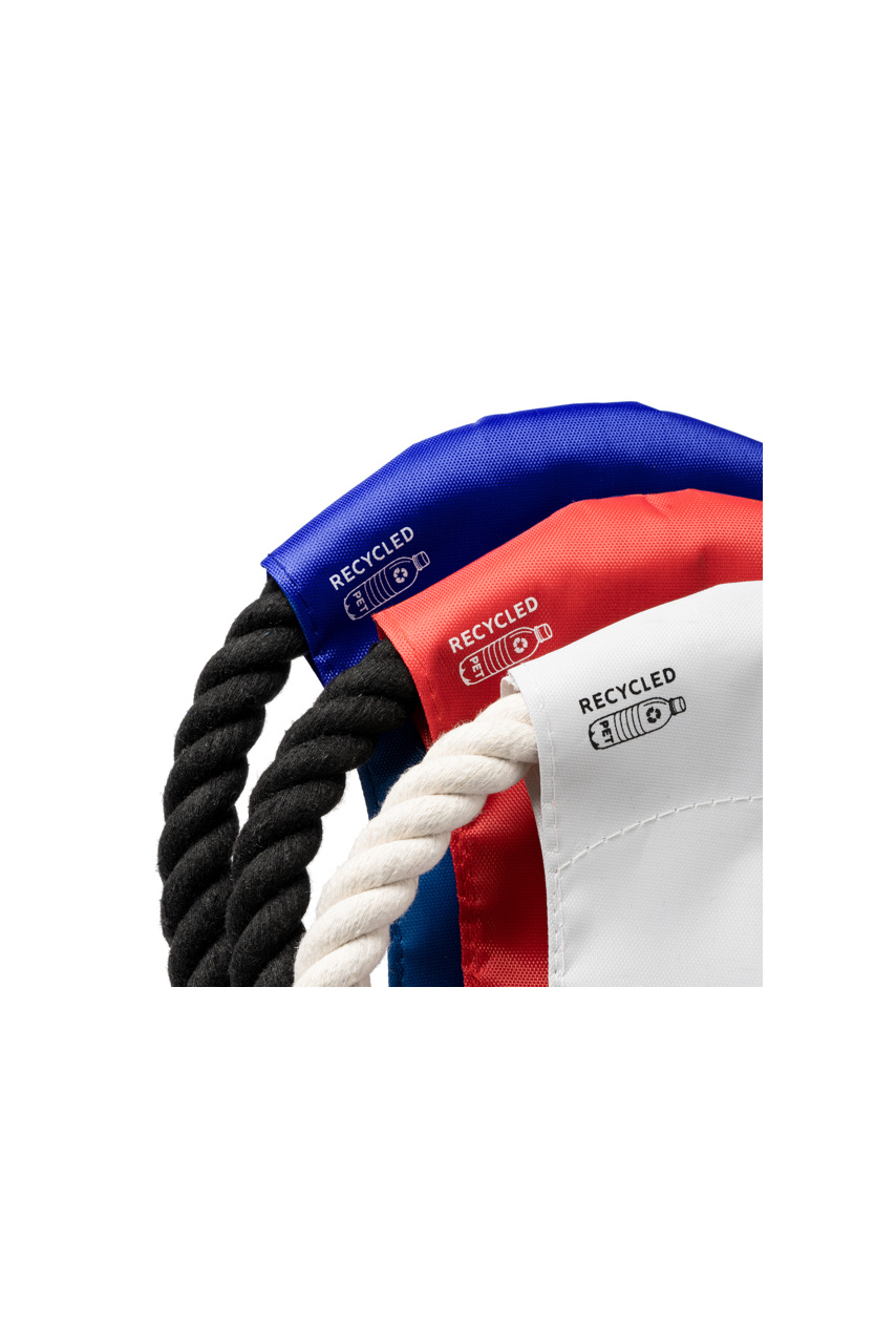 Eco-Friendly Pet Frisbee with RPET and Cotton