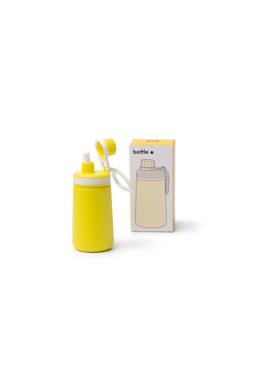 PUMBA Stainless Steel Bottle with Straw - 350 ml