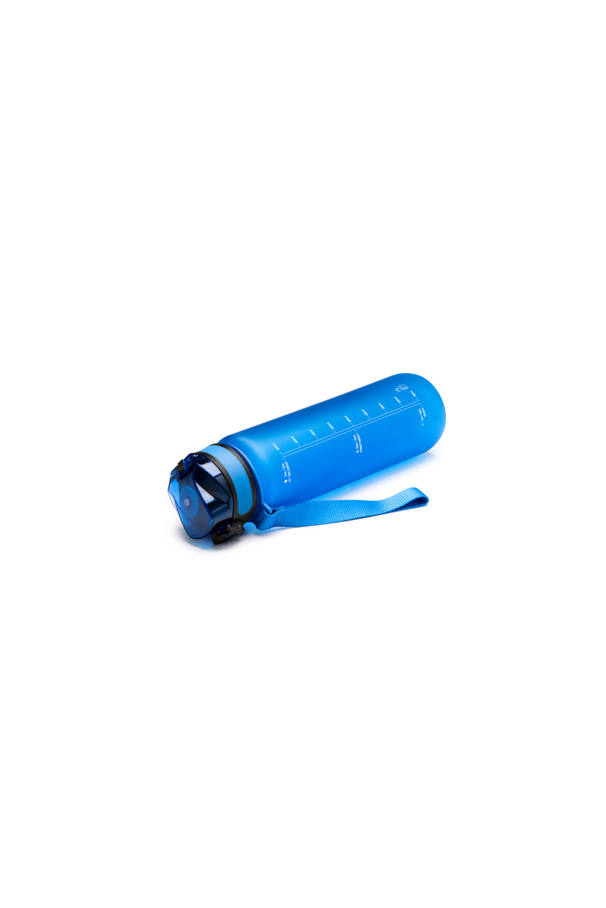 LEIMER Translucent Motivational Water Bottle 1L
