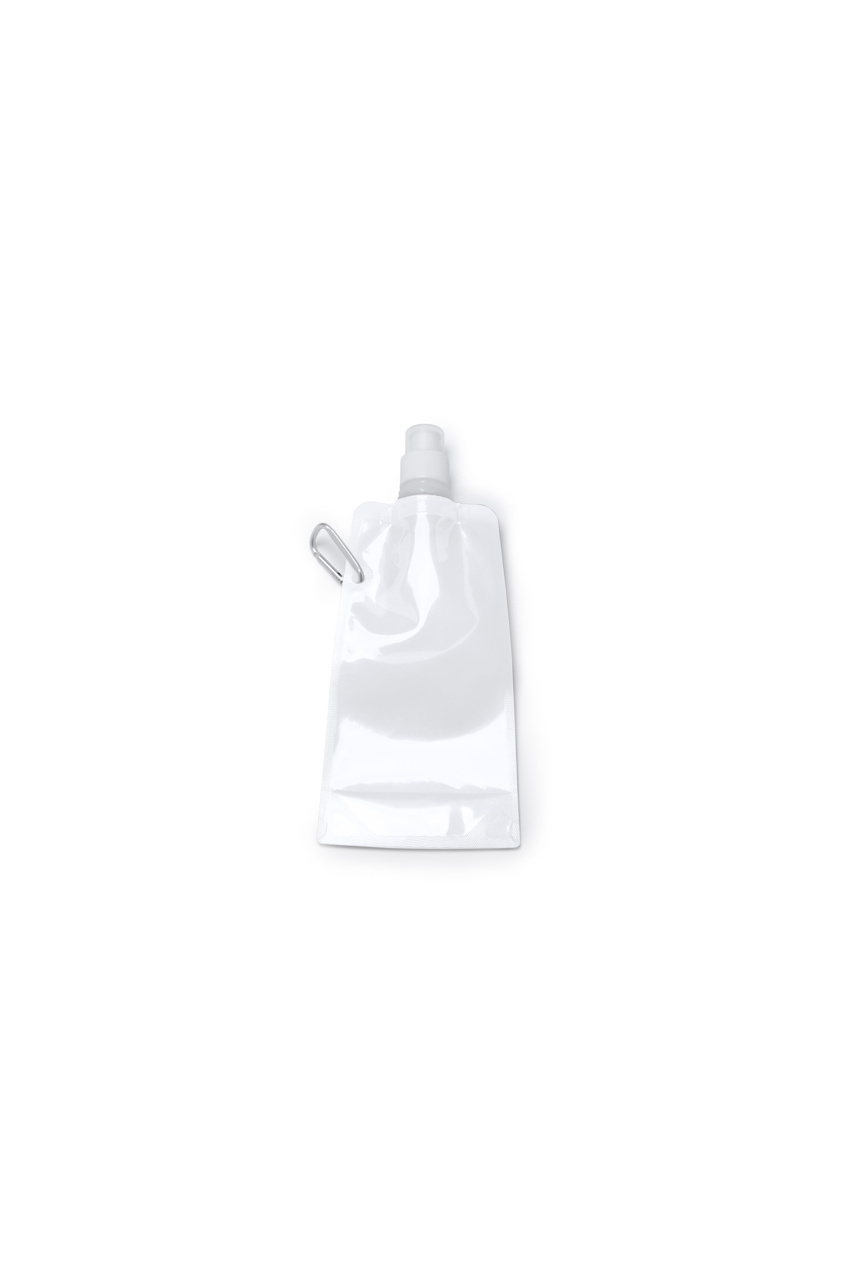 Sticlă pliabilă ZIPI cu carabinieră de 400 ml