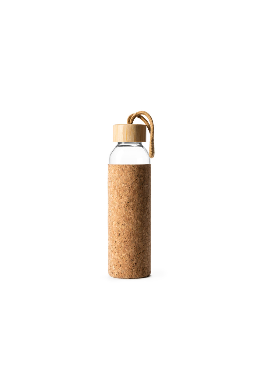 Sticlă Eco 500 ml cu Capac Bambus LAWAS