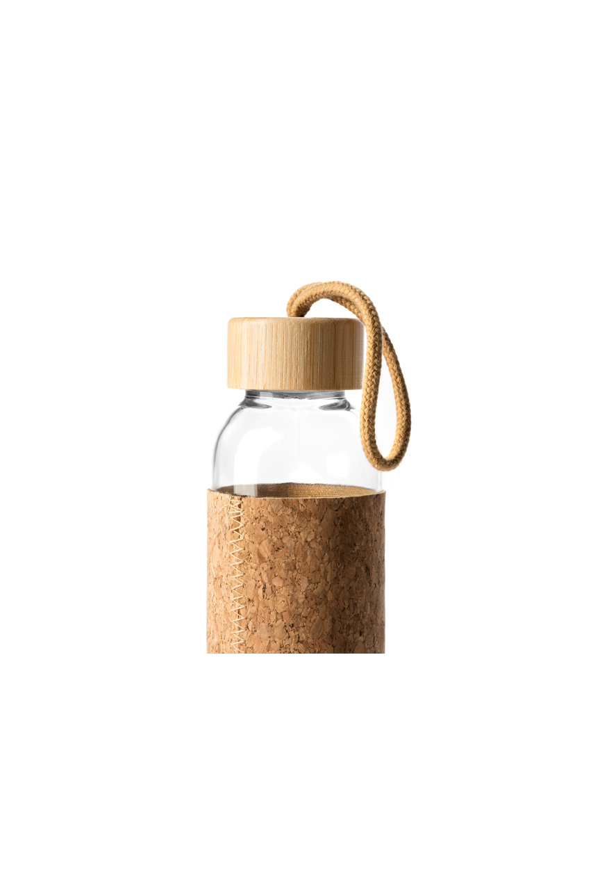 Sticlă Eco 500 ml cu Capac Bambus LAWAS