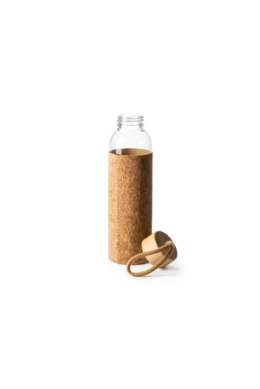 Sticlă Eco 500 ml cu Capac Bambus LAWAS