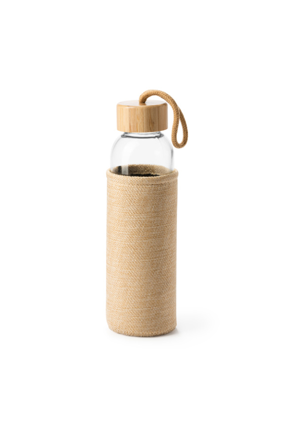 Sticlă Eco SIBU din Sticlă cu Capac de Bambus