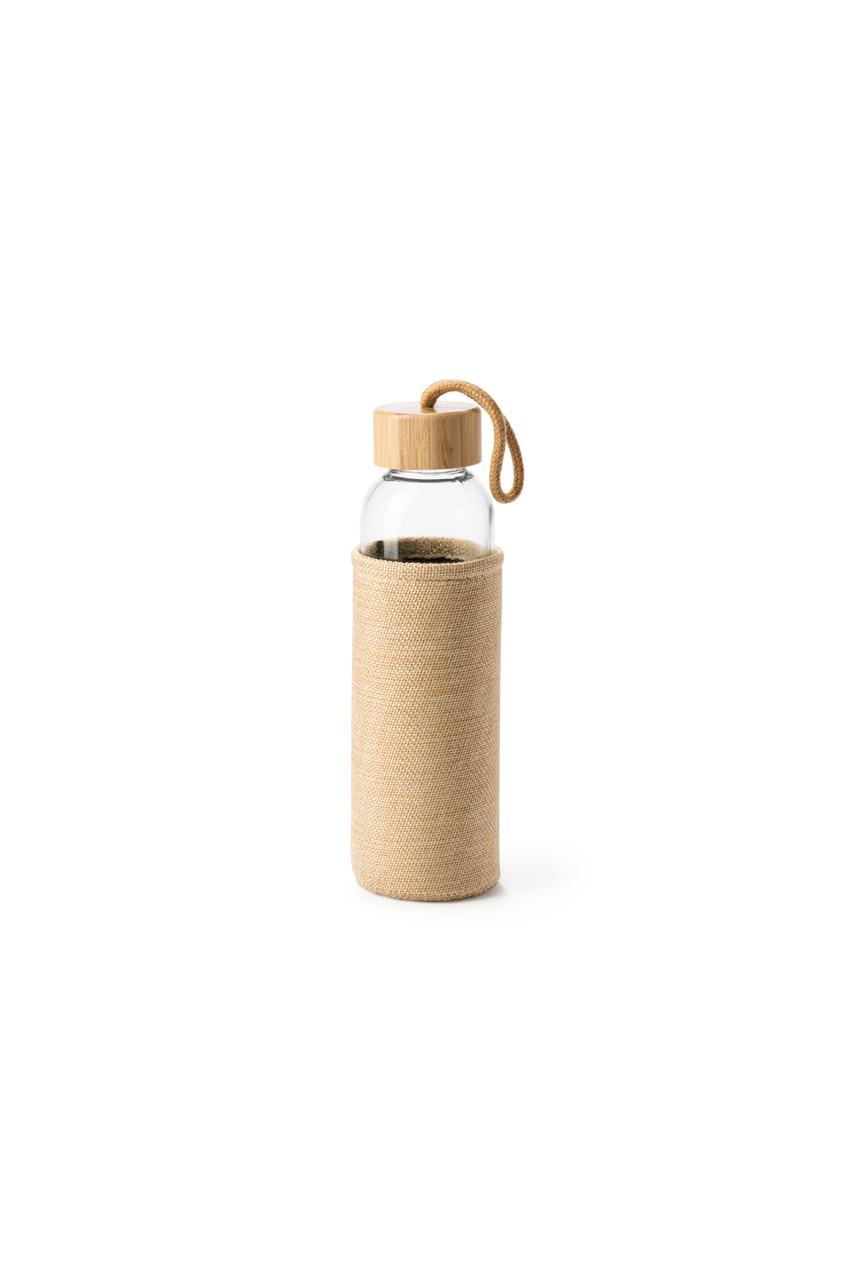 Sticlă Eco SIBU din Sticlă cu Capac de Bambus