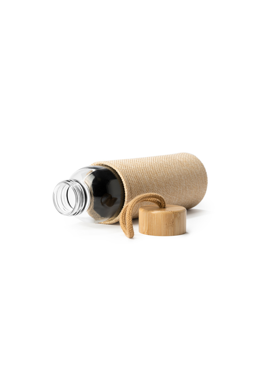 SIBU Eco-Friendly Glass Bottle with Jute Cover