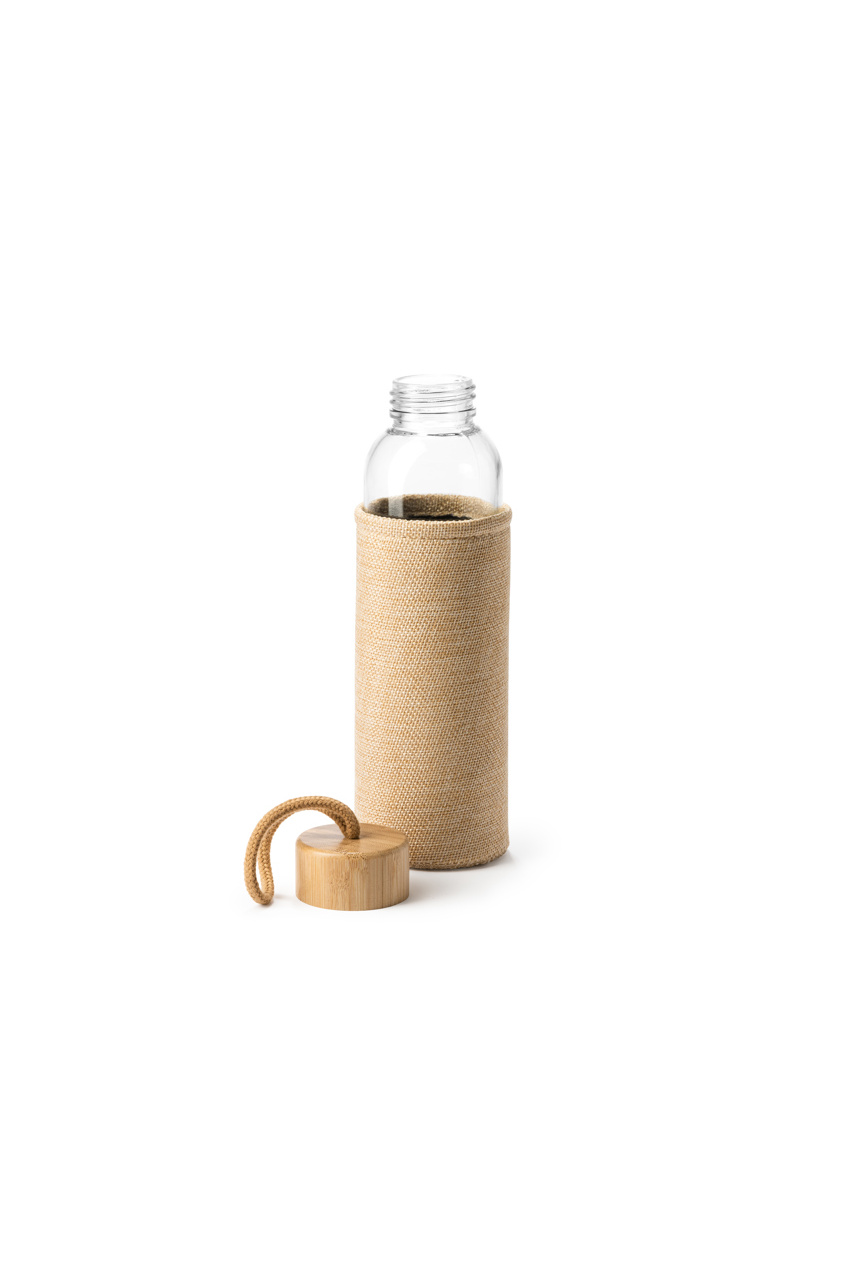 SIBU Eco-Friendly Glass Bottle with Jute Cover