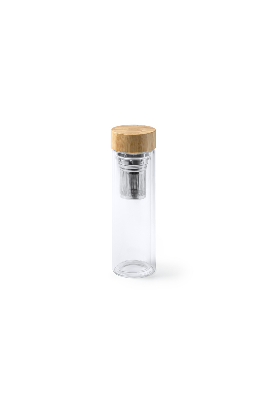 Sticlă SAOKO din sticlă borosilicată cu infuzor