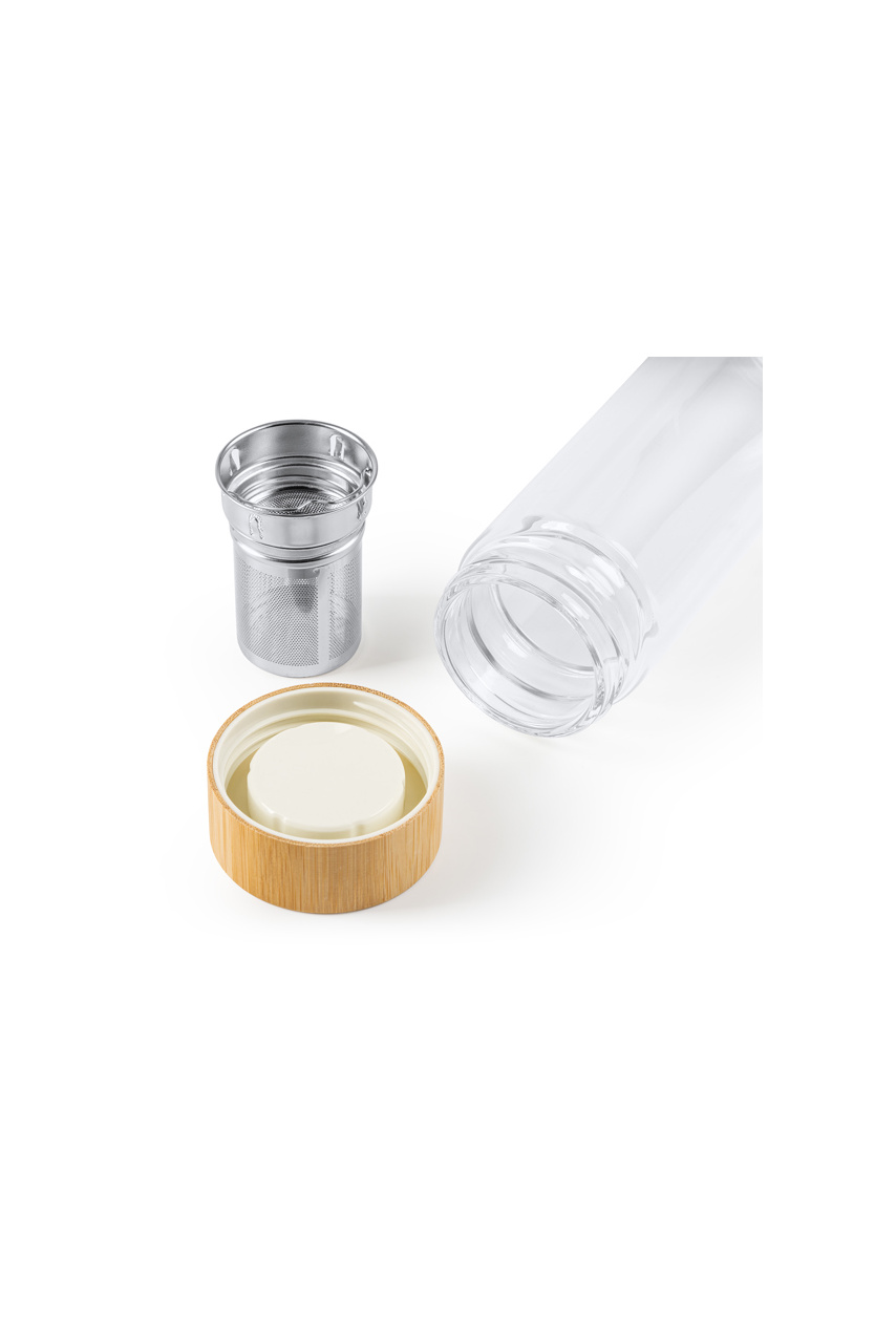 Sticlă SAOKO din sticlă borosilicată cu infuzor