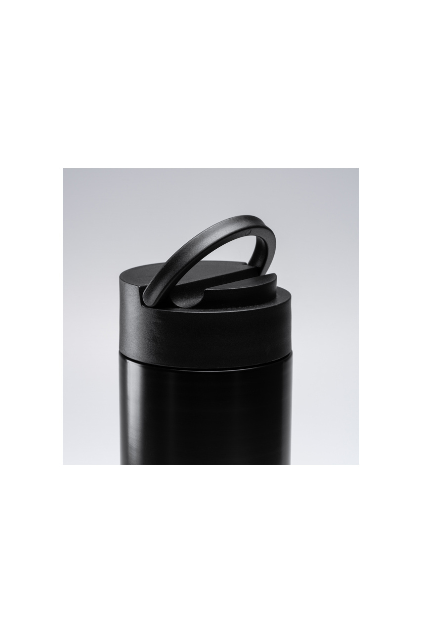 Coiba Stainless Steel Thermal Bottle with Bamboo Detail