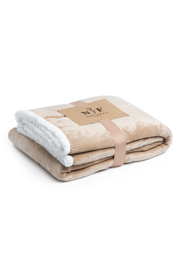 GLORY Sherpa Fleece Blanket - Cozy & Stylish