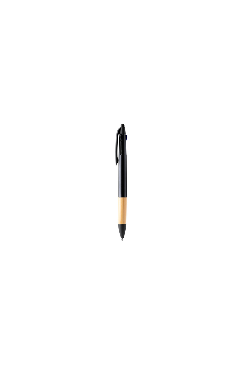 Pix Retractabil 3 Culori cu Grip din Bambus