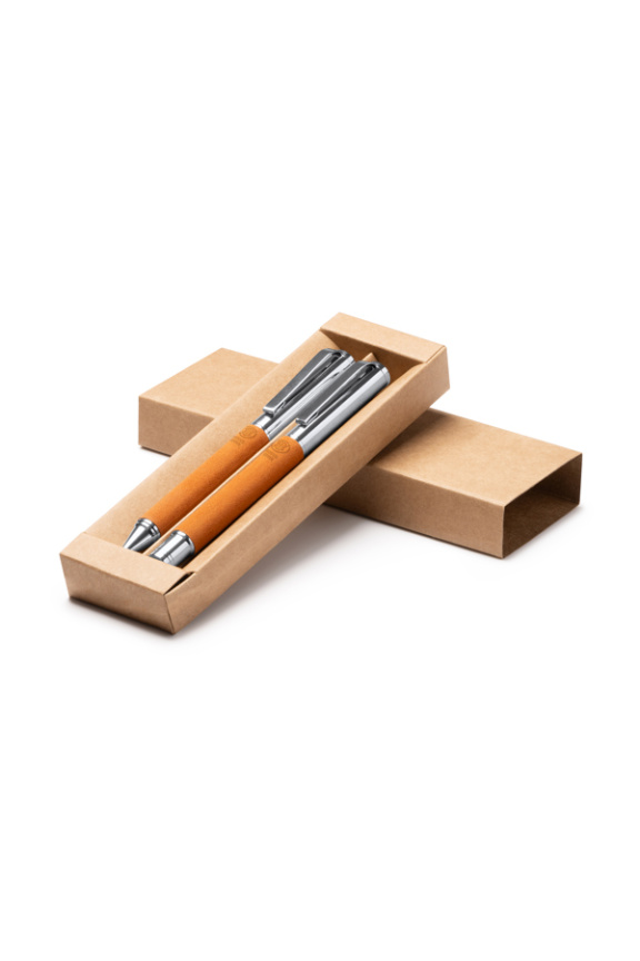 Eco-Friendly Leather Pen Set