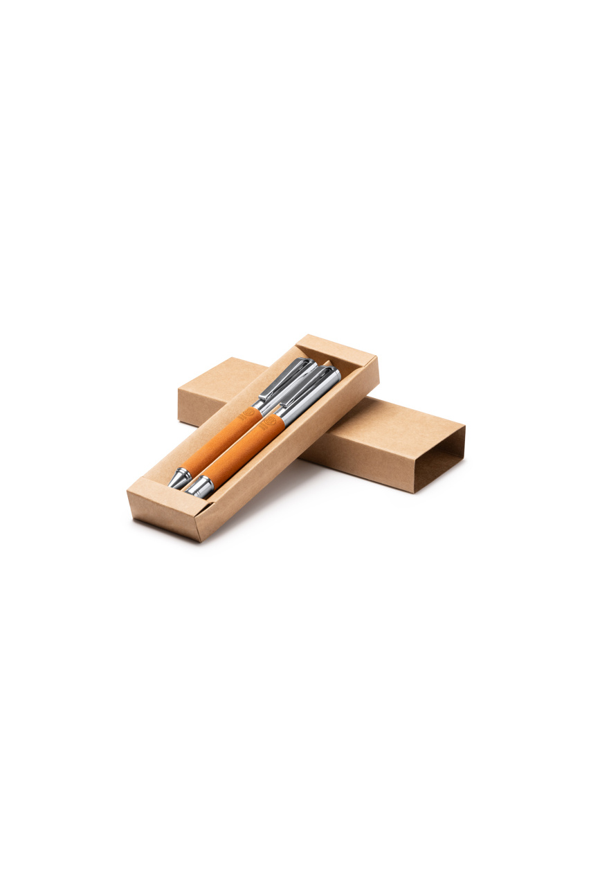 Eco-Friendly Leather Pen Set