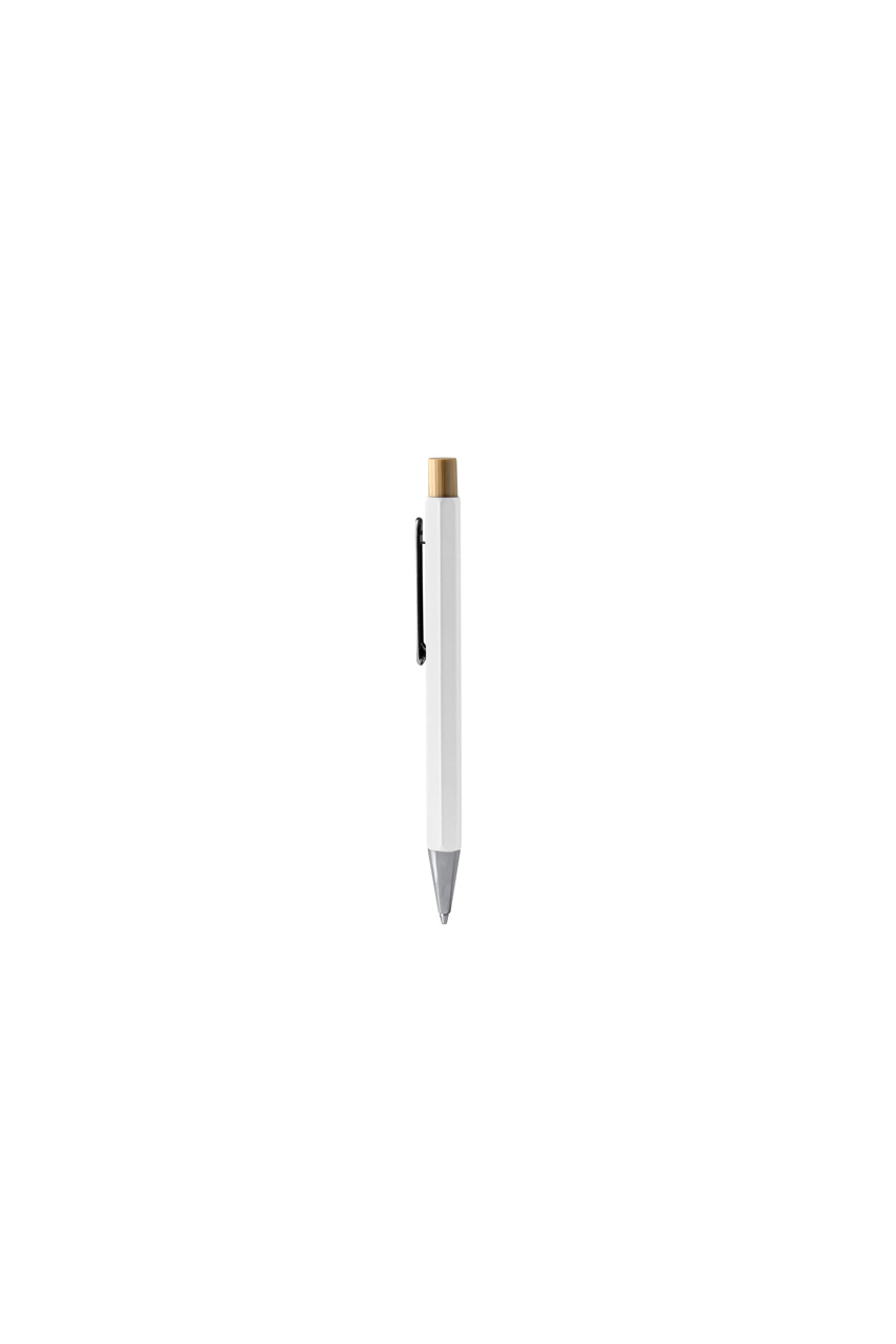 Salom Bamboo Blue Ink Ball Pen