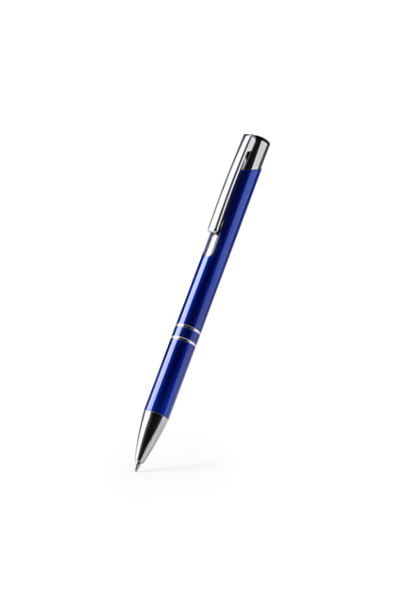 Simon Recycled Aluminium Ball Pen - Blue Ink