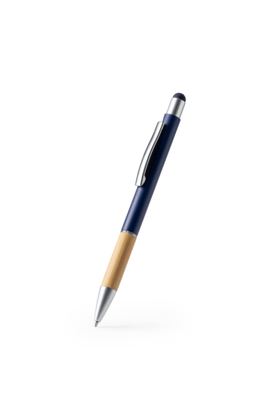 Olten Bamboo Grip Ball Pen with Touch Pointer