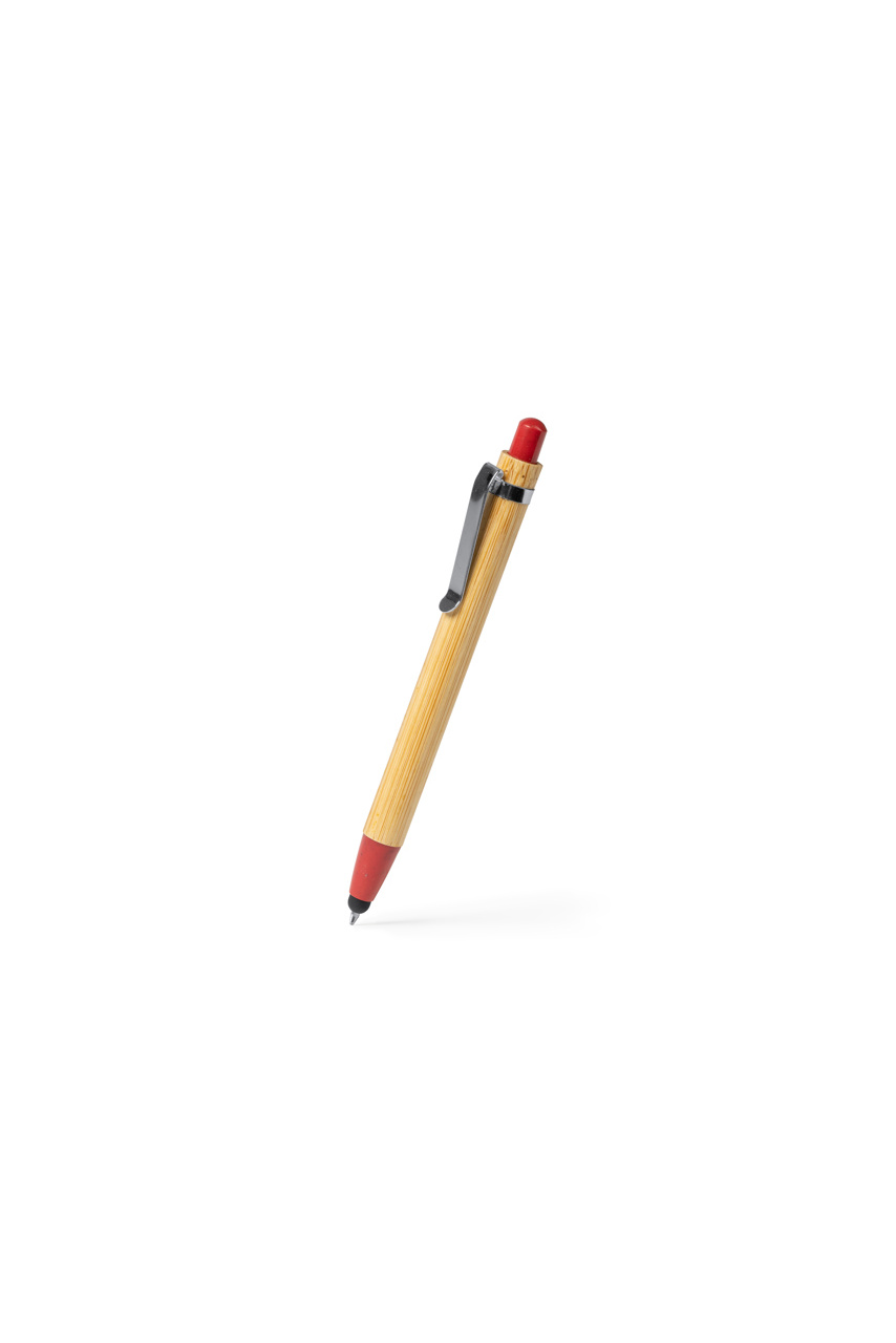 Nagoya Bamboo Retractable Pen with Touch Pointer