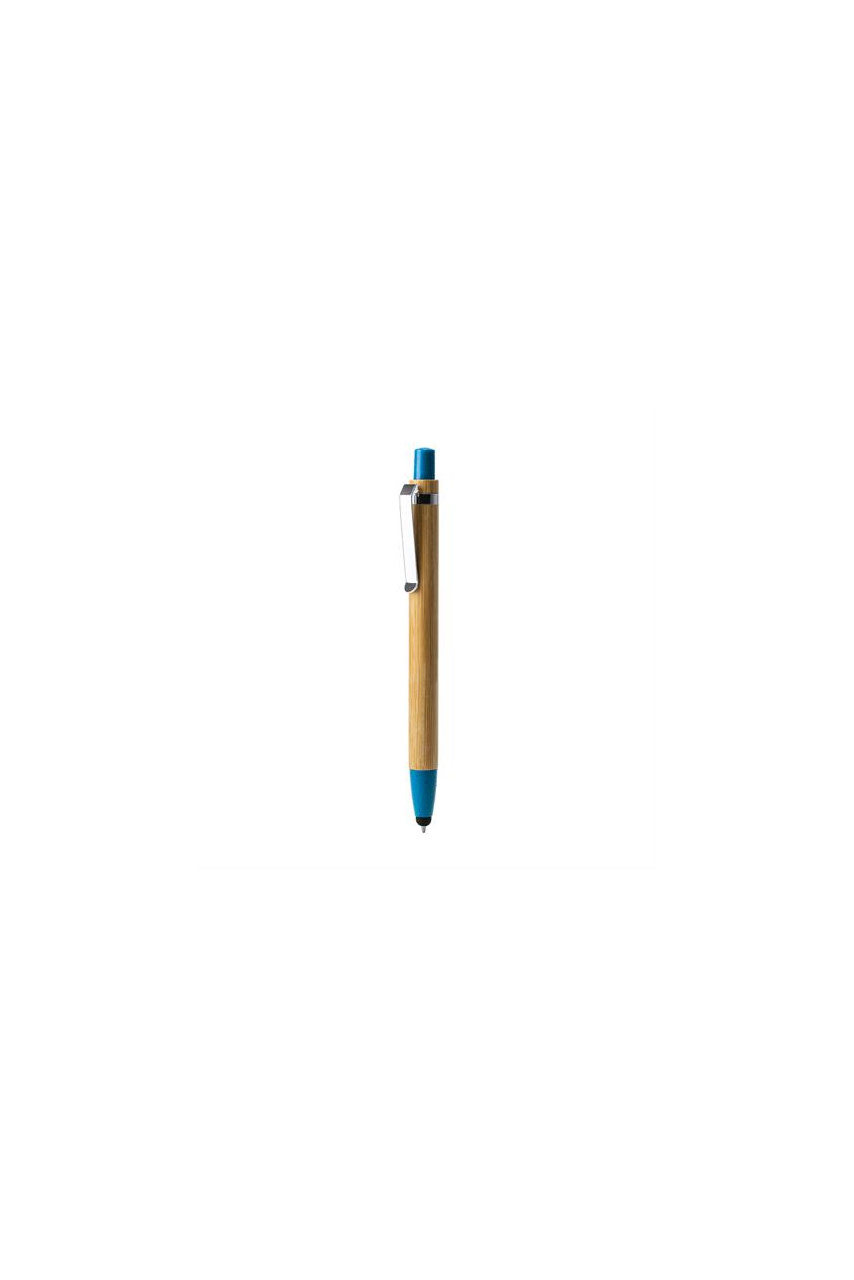 Nagoya Bamboo Retractable Pen with Touch Pointer