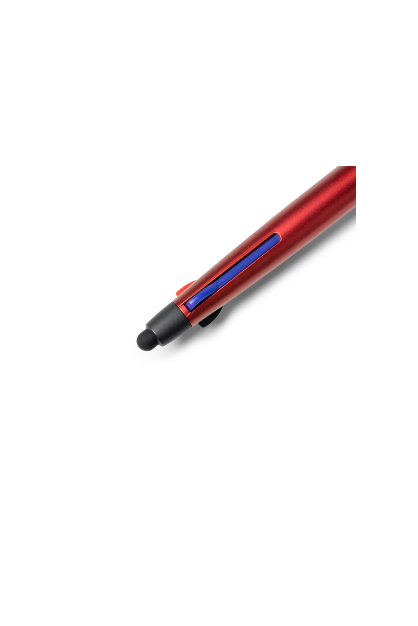 SANDUR Retractable 3-Ink Ball Pen with Touch Pointer