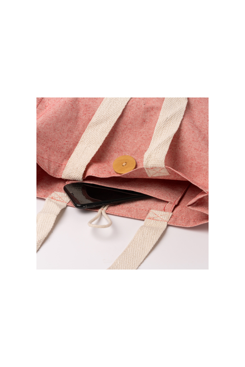 Heather Recycled Cotton Tote Bag