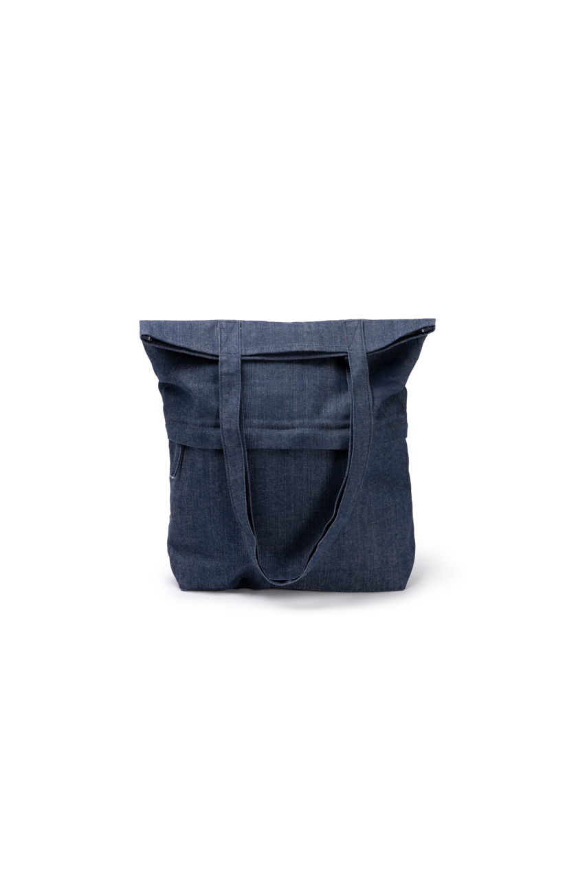 KIRK Recycled Denim Tote Bag - Eco-Friendly Style