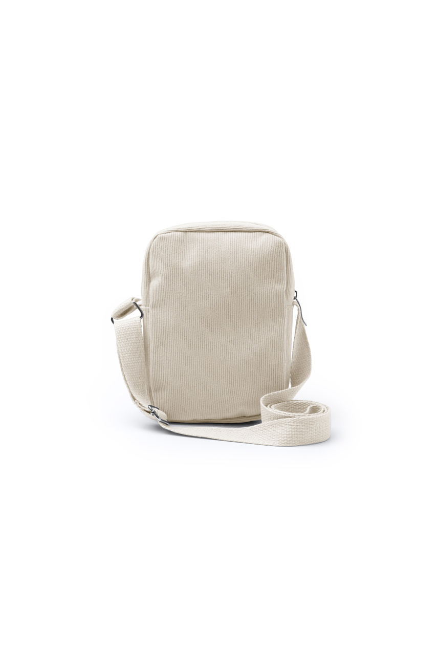 KAPI Corduroy Shoulder Bag with Adjustable Strap