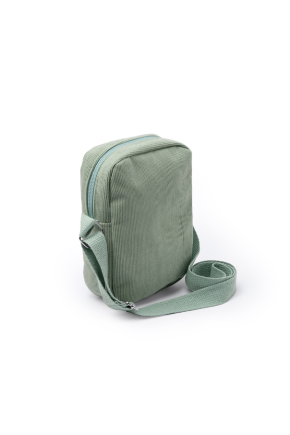 KAPI Corduroy Shoulder Bag with Adjustable Strap