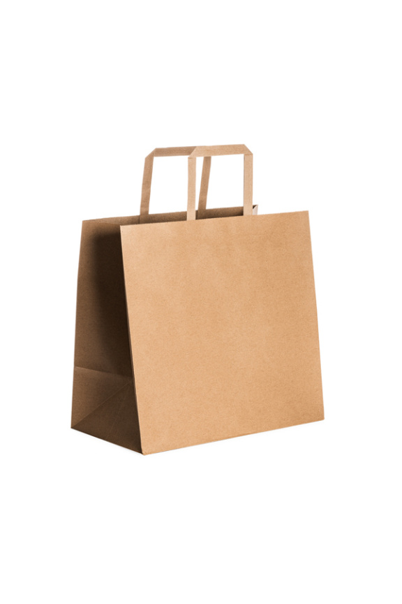 Pungă de hârtie OLMO 80 gsm - Durabilă și practică